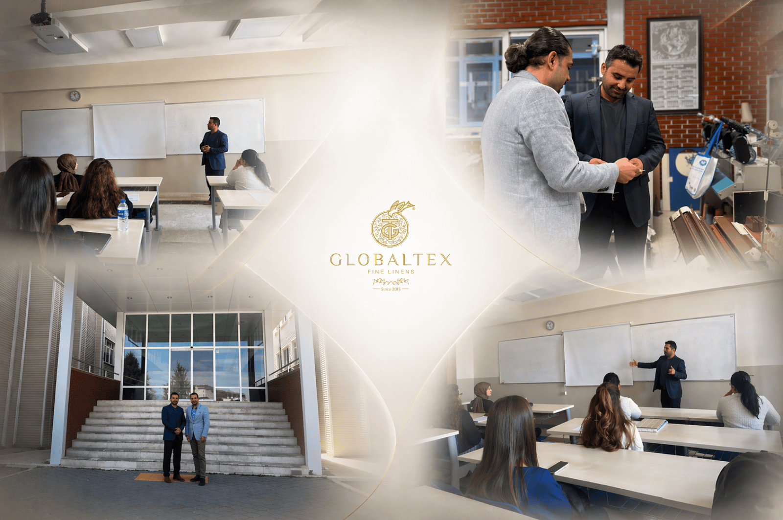 Globaltex Fine Linens Meets Future Textile Engineers at Pamukkale University